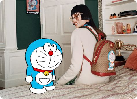 bolsa gucci doraemon|Doraemon x Gucci manga.